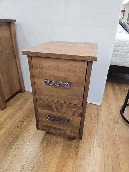 Wooden file cabinet- 17"x21"x31"