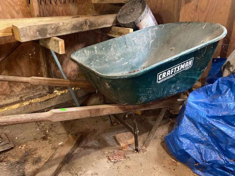 Craftsman Metal Wheelbarrow