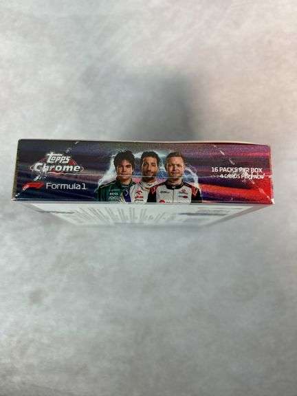 2024 Topps Chrome F1 Qualifying Lap Box sealed