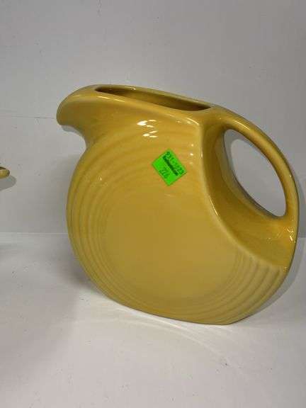 Vintage Fiesta Disc Pitcher