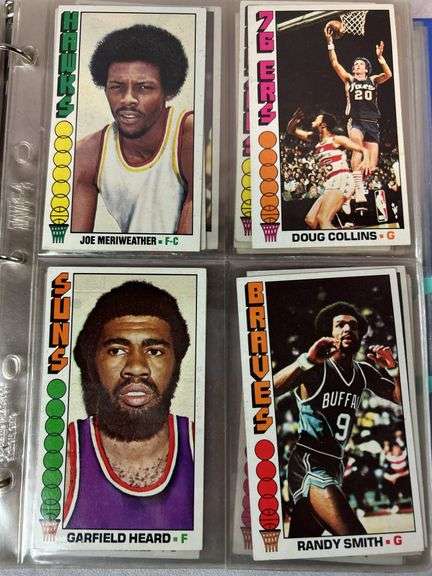 1976-77 Topps Basketball Near Complete Set