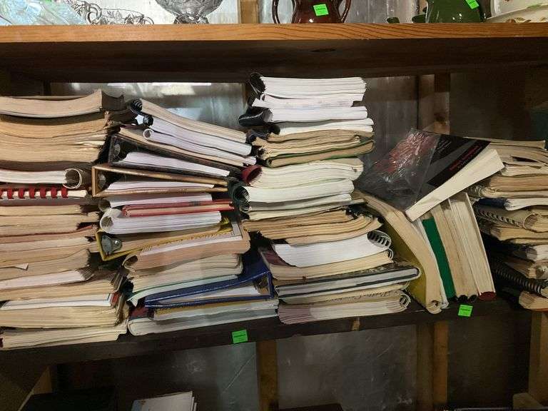 Contents of Shelf ( Books )