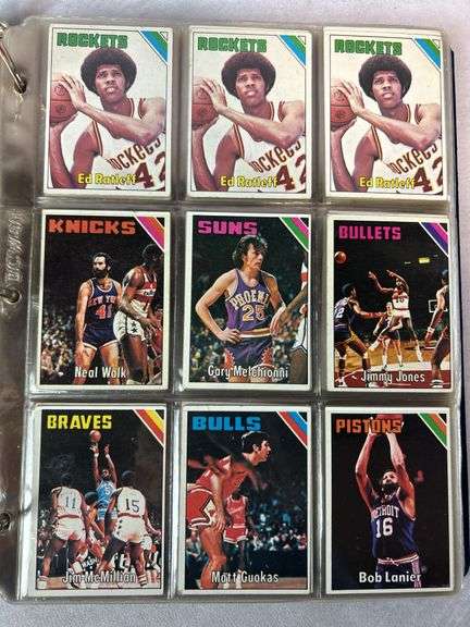(175+) 1975-76 Topps Basketball Cards with Duplicates