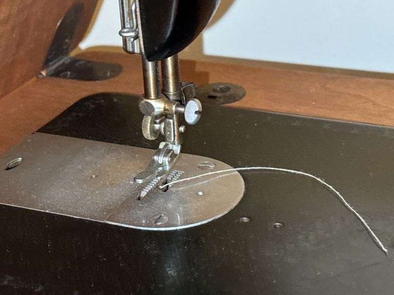 Vintage Singer Sewing Machine Desk