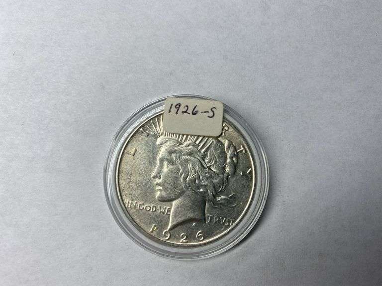 1926-S Peace Dollar