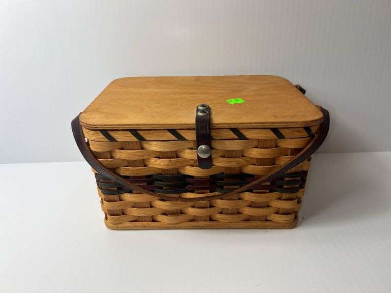 Woven Picnic Basket