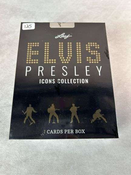 2024 Leaf Elvis Presley Icons Collection Hobby Box sealed