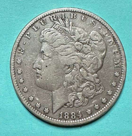 1884 Morgan Silver Dollar