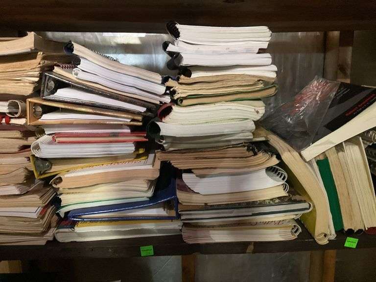Contents of Shelf ( Books )