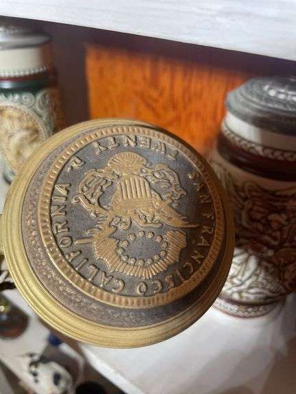 (4) German steins
