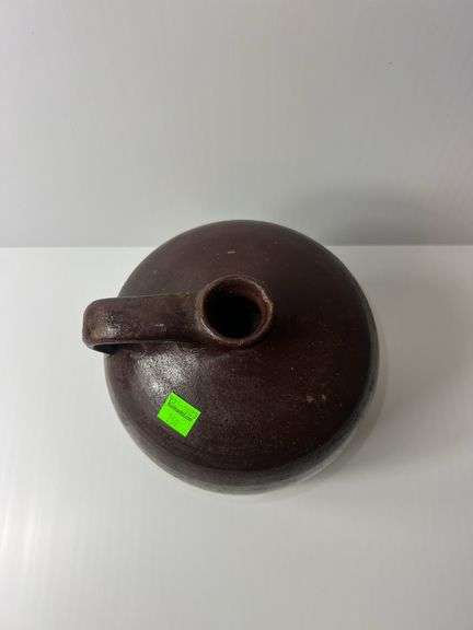 Brown Glazed Stoneware Jug