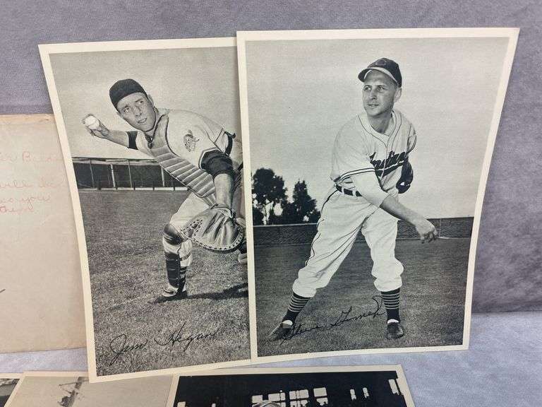 Indians Picture Pack- Various Years 1948-1957 Excellent