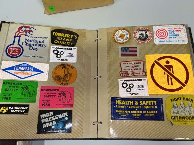 Assortment of Mining Stickers