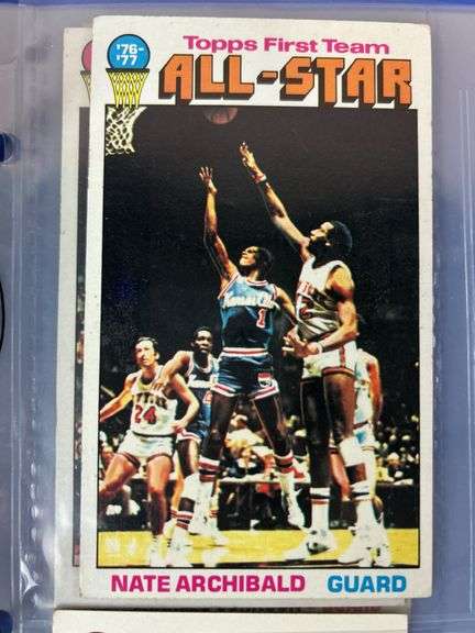 1976-77 Topps Basketball Near Complete Set