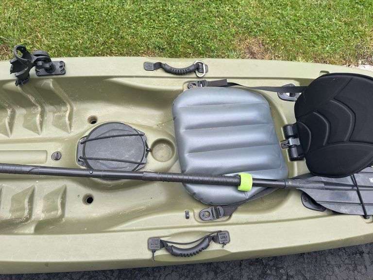 Lifetime Tamarack Plastic Canoe w/ Paddle