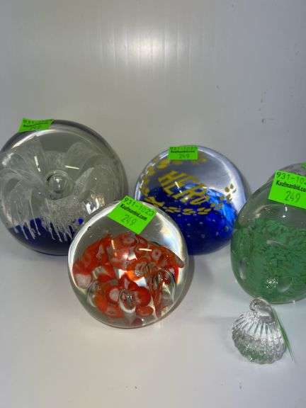 Assortment of Paper Weights