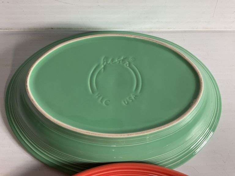 Fiesta Serving Bowl and Egg Holder