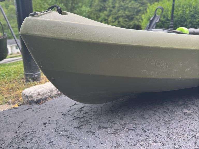 Lifetime Tamarack Plastic Canoe w/ Paddle