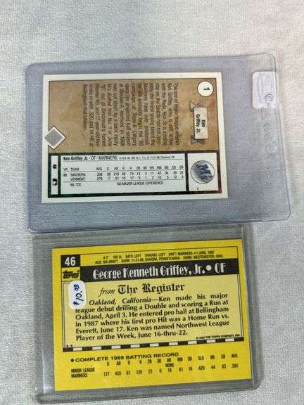 6-Card Ken Griffey Jr. Rookie Card Lot