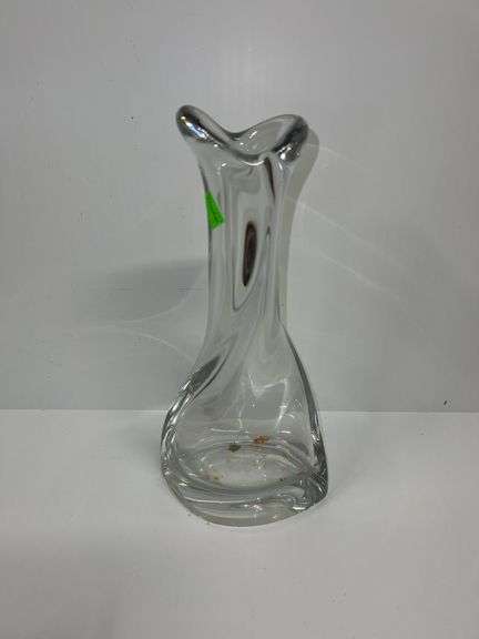 Baccarat Crystal Serpentin Vase