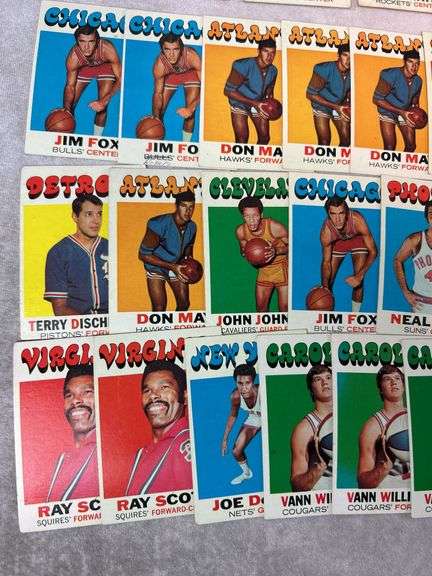 (700+) 1971-72 Topps Basketball Cards with Duplicates