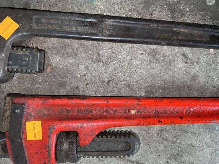 (3) 13” Pipe Wrenches