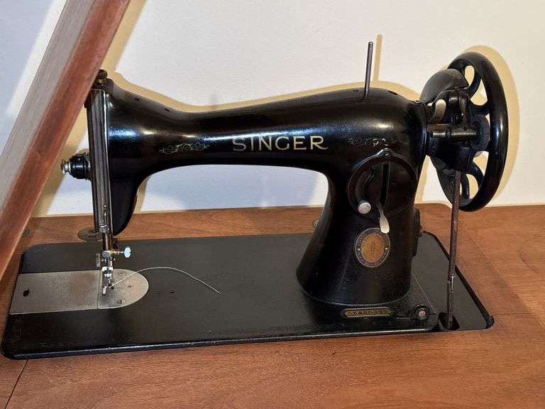 Vintage Singer Sewing Machine Desk