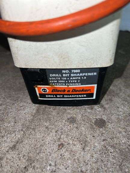 Black and Decker 16” Hedge Trimmer and Black and Decker Drill Bit Sharpener