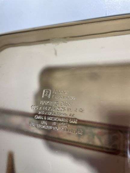 Pyrex and fire king baking dishes