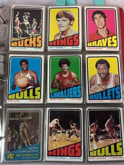 (225+) 1972-73 Topps Basketball Partial Set - with Stars & Hall of Famers