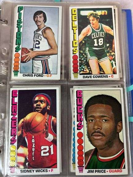 1976-77 Topps Basketball Near Complete Set