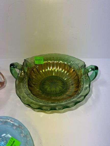 (3) Decorative Glass Dishes