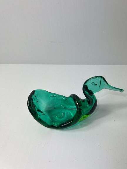 Decorative Vase, Basket, and Duck Bowl