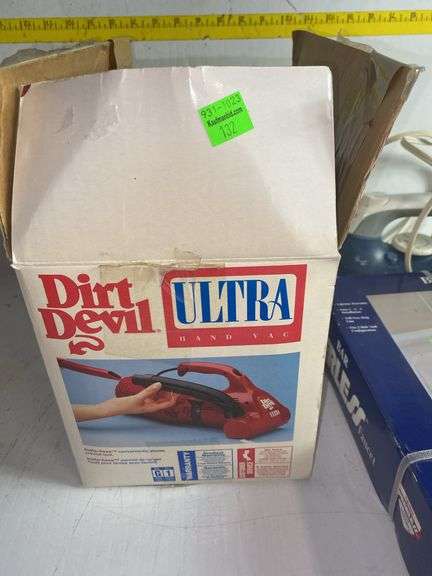 Dirt Devil Hand Vac, Iron, Peerless Water Faucet