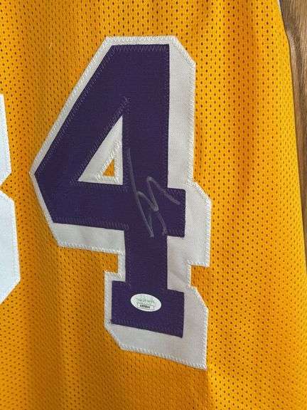 Autographed Shaquille O’Neal Los Angeles Jersey