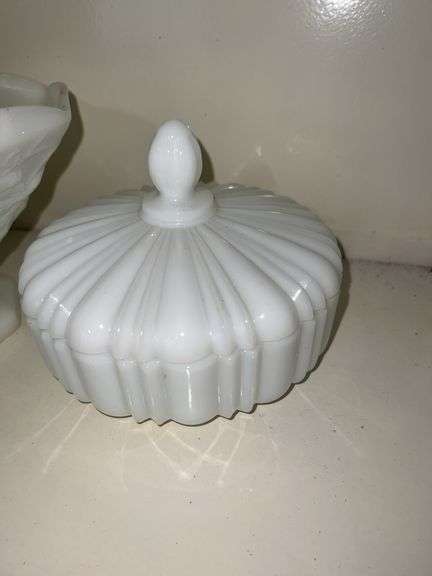 Vintage Westmoreland Milk Glassware