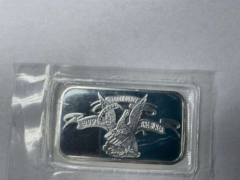 APMEX One Troy Ounce Silver Bar