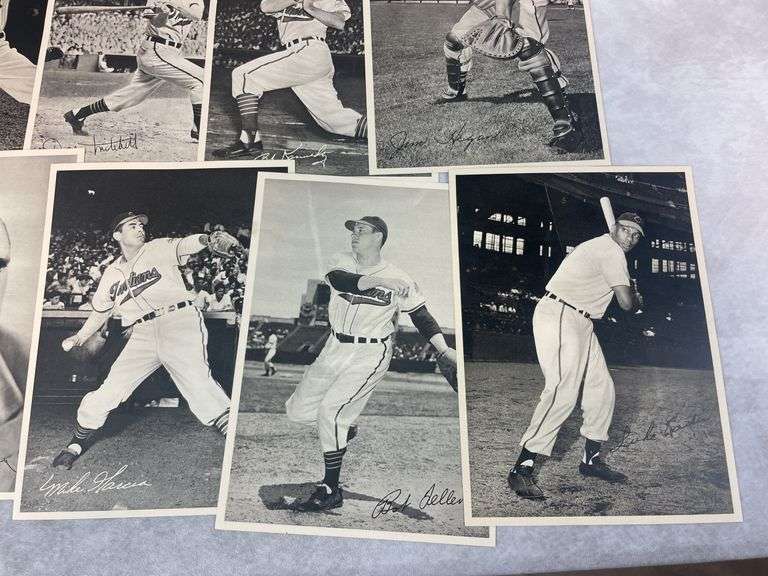 Indians Picture Pack- Various Years 1948-1957 Excellent