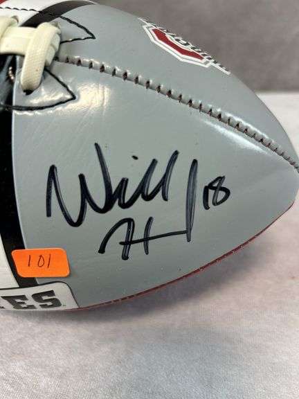 Will Howard signed Ohio State full size, full color football, PSA