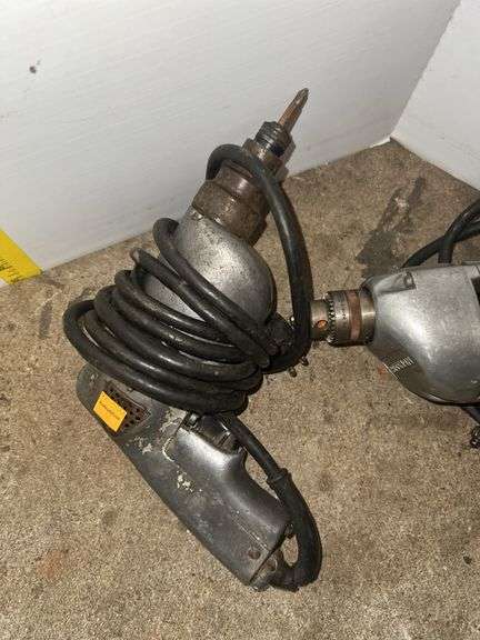 (2) Electric Handheld Drills