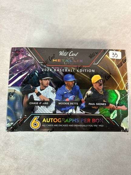 2024 Wild Card Metallix Baseball Hobby Box sealed