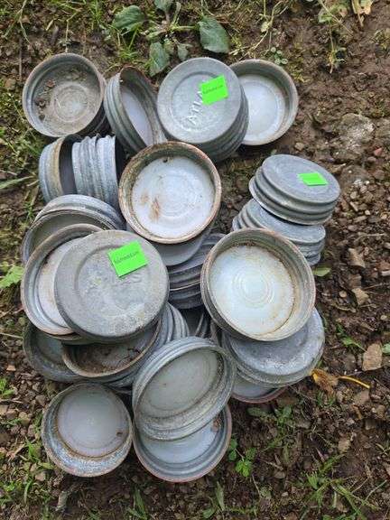 Zinc Canning Jar Lids