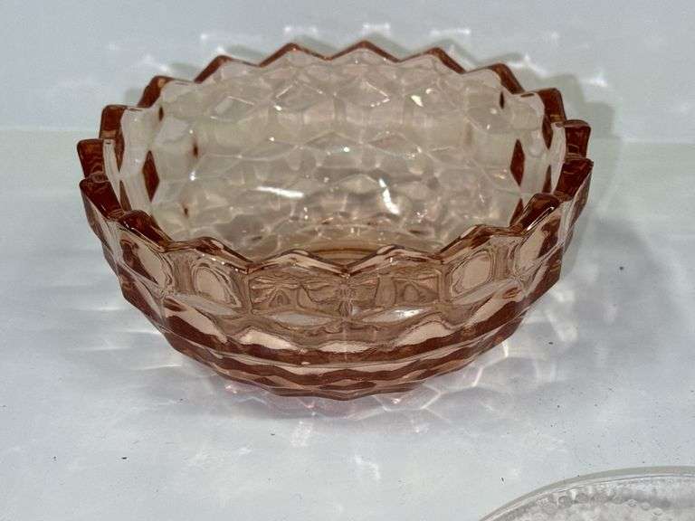 Pink Depression Era Glassware