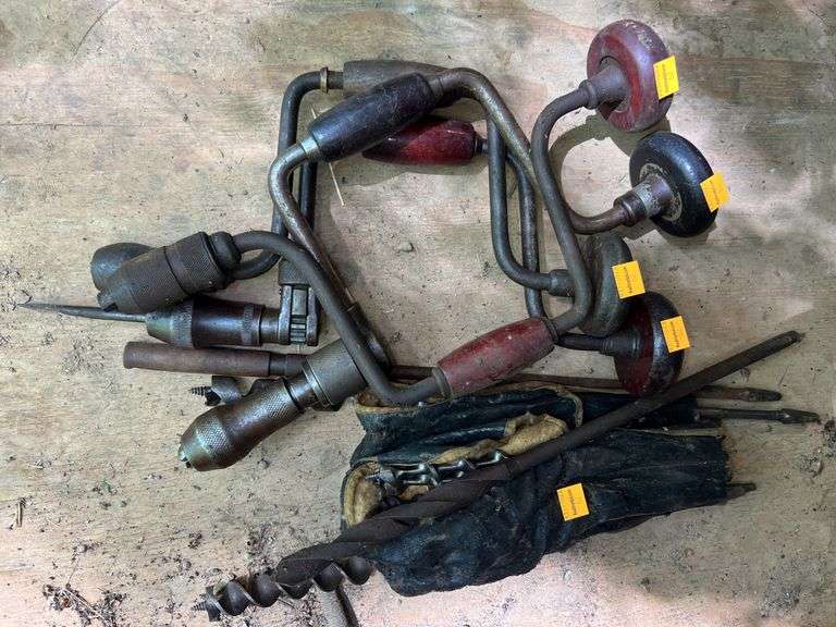 Vintage Drill and Bits
