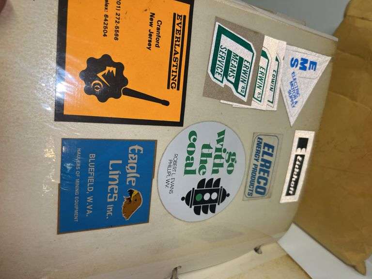 Assortment of Mining Stickers