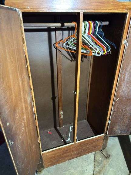 Wood Wardrobe