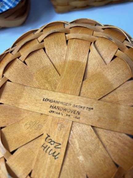 (3) Longaberger Woven Baskets