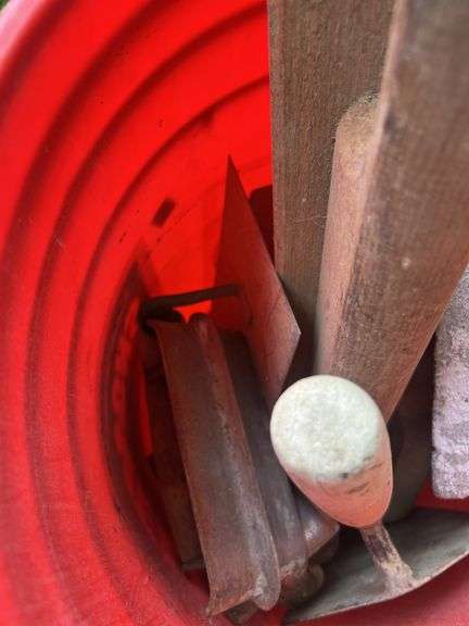 Bucket of Masonry Tools