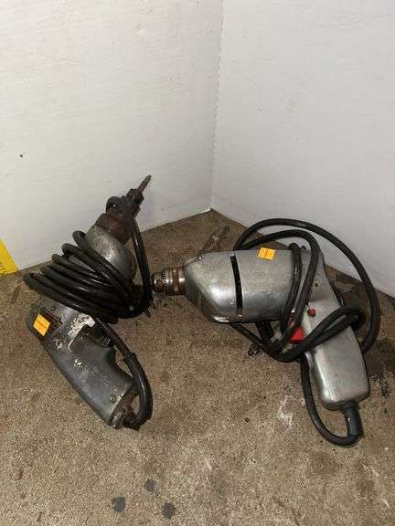 (2) Electric Handheld Drills