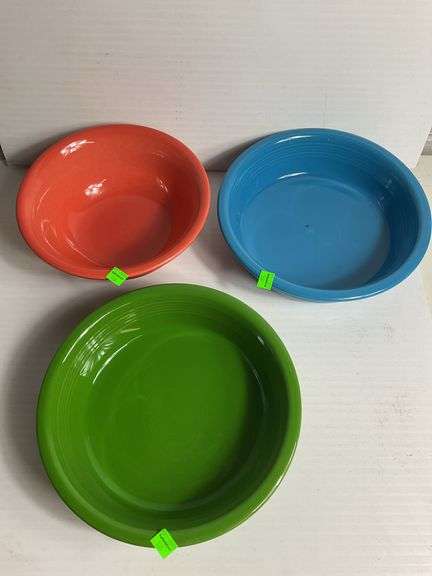 (3) Fiesta Ovenware Dishes
